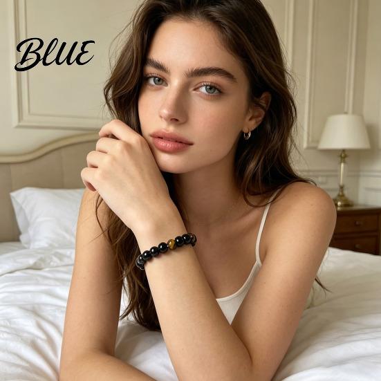 Elegant Simple Bracelet Natural Stone Beaded Bracelets Semi-Precious Gemstones Wear-resistant