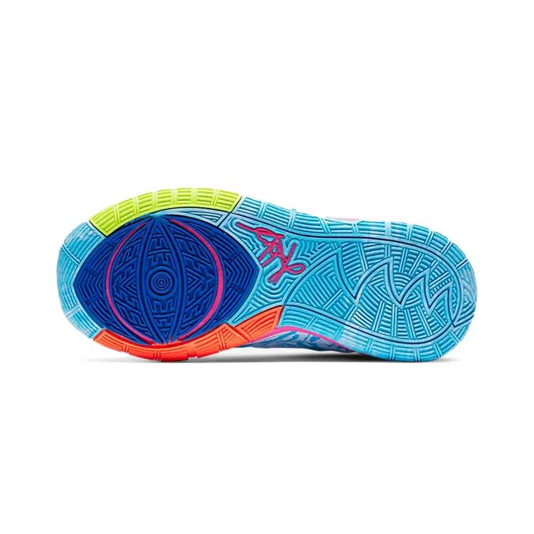 Nike Kyrie 6 PreSchool 'Pool' (Unisex) Baltic Blue / Hyper Royal / Volt / Hyper Pink Kids' Basketball Shoes CZ4693 409