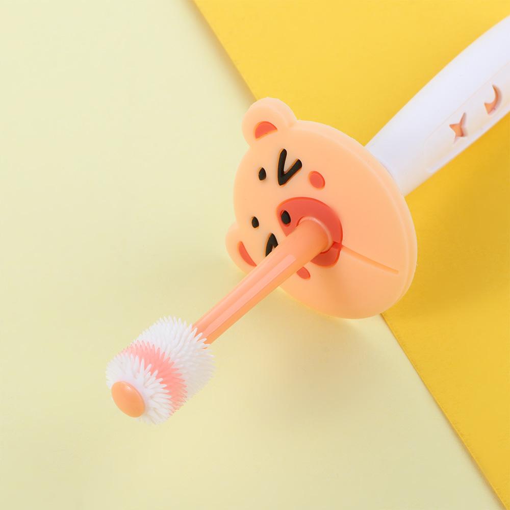 Handle Baby Training Teeth Brushes 360 Degree Silicone Toothbrush Kids Teeth Care Oral Care Brush