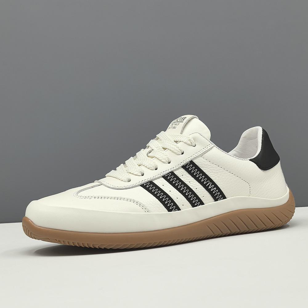 Leather board shoes casual shoes light luxury soft-soled shoes 38