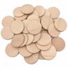 10pcs Round Disc Wooden Cutouts Ornaments Unfinished Wood Circle Wood Pieces for Craft Supplies Decoration