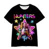 Cartoon European, American Animation Film and Television 3D Digital Printing Casual Loose Children's T-shirt Children's Clothing