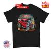 Hot Rod Garage T-shirt Route 66 Retro Vintage Drag Racing Car Men's Inspired Tee Unisex T-Shirt