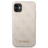Guess Guhcn61G4Gfpi Iphone 11 / Xr 6,1Różowy/Pink Hard Case 4G Metal Gold Logo