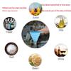 In-Stock FDA-Certified Silicone Folding Funnels: Large & Small for Kitchen, Oil, and Wine