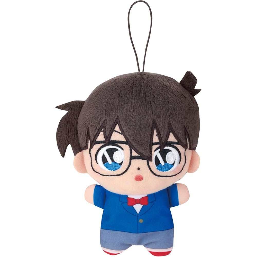 Bandai Detective Conan Plush Toy Edogawa Conan Talking Soft Toy 20cm