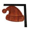 Exquisite Christmas Wooden Tray Santa Hat Snack Tray Cutting Board Fruit Plate  Hotel