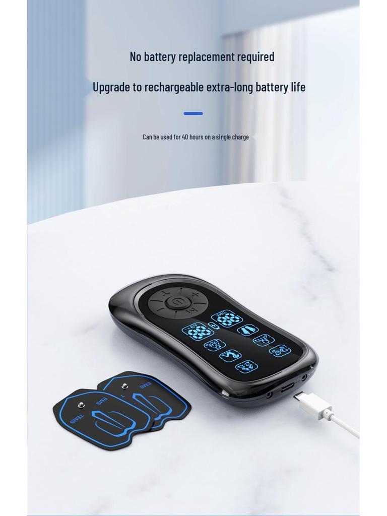 Dual Output EMS Meridian Therapy Massager for Shoulder & Neck