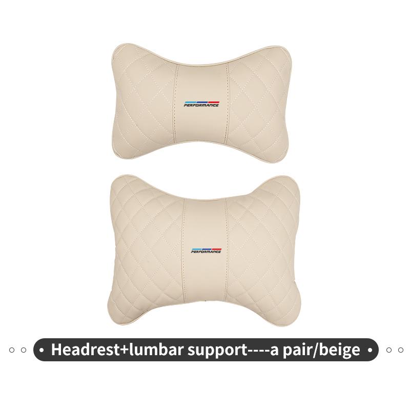 AAAQV1 For BMW Car Neck Rest Headrest Cushion Pillow Interior Accessories 5 Series G30 G31 G32 G38 2021 2020 2019 2018 E46 E91