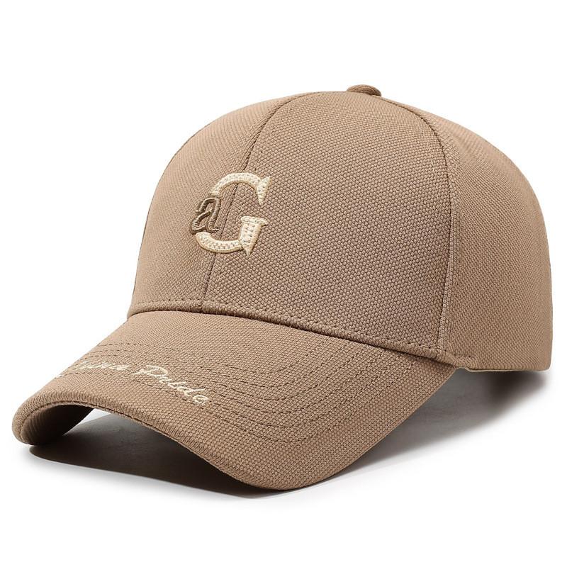 Polyester Embroidered Baseball Cap With Adjustable Fit For Outdoor Sun Protection Mens Fashion