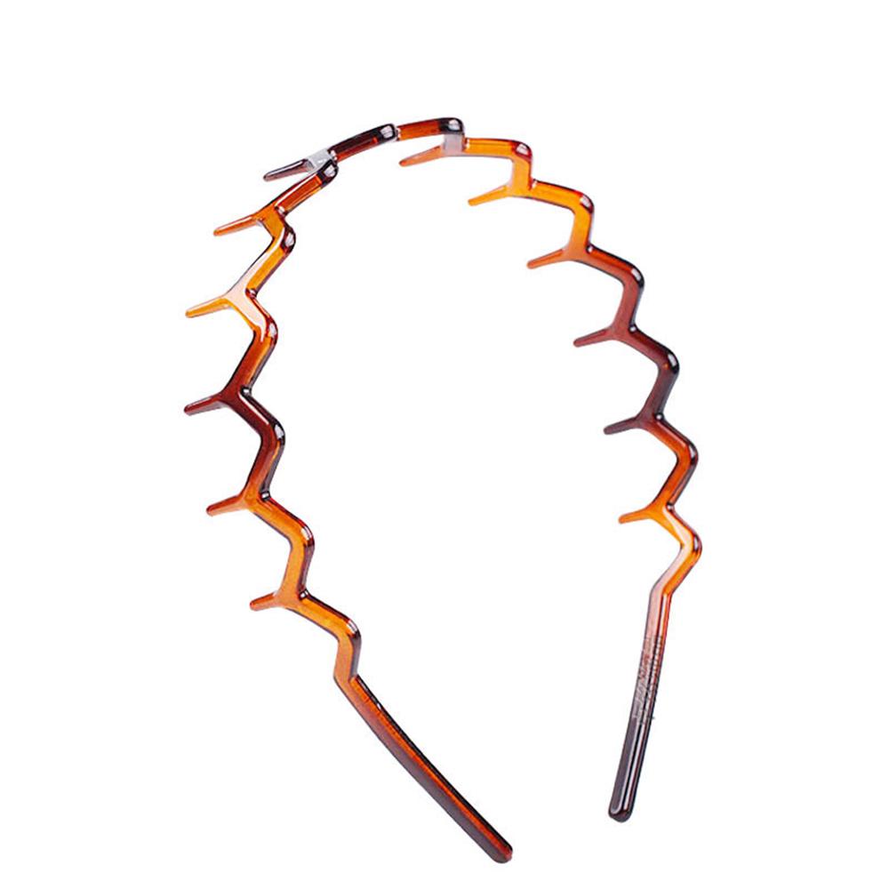New Headband Hair Comb Zigzag Band Notched Headband Woman Man Girl Christmas Birthday Gift Rescue Broken DIY Hair Accessories