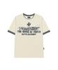 ODDSTUDIO Heaven Scent Color Layered Roll-Up T-Shirt - Pale Yellow