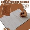 English Version a5 Agenda Planning Notepad 2026 Office Work Planner  To Do Lists