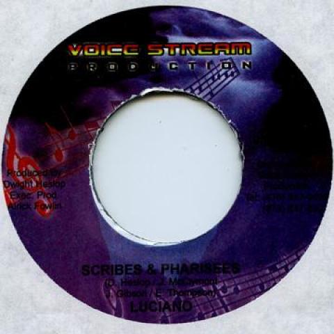 

7inch Record LUCIANO - Scribes & Pharisees Voice Stream 2004 Jamaica Reggae, Ska & Dub