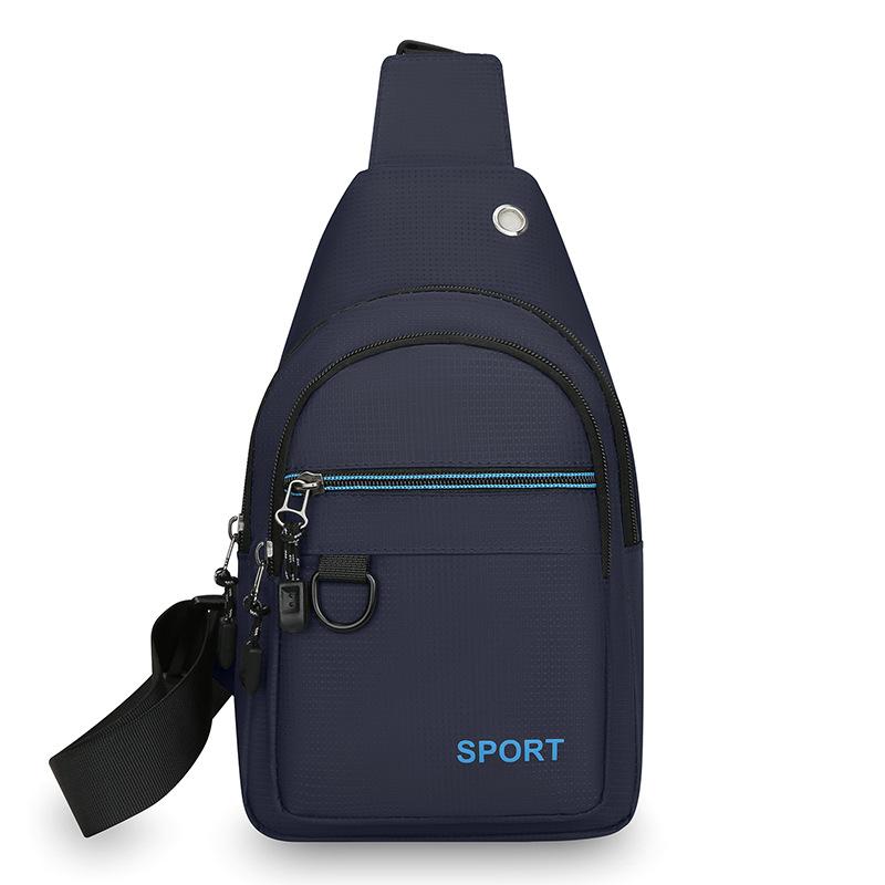 Geantă de piept pentru bărbați Geantă crossbody pentru călătorii și sport Geantă de umăr pentru navetă