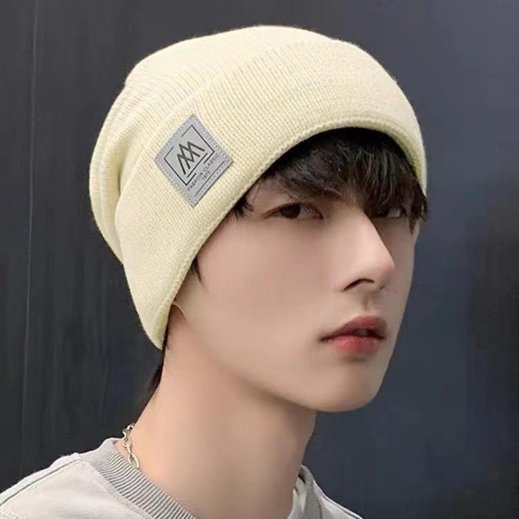 Hat Women's Winter Korean Edition Leisure Cycling Warm Anti Cold Ear Protection Women's Neck Knitted Hat Autumn and Winter