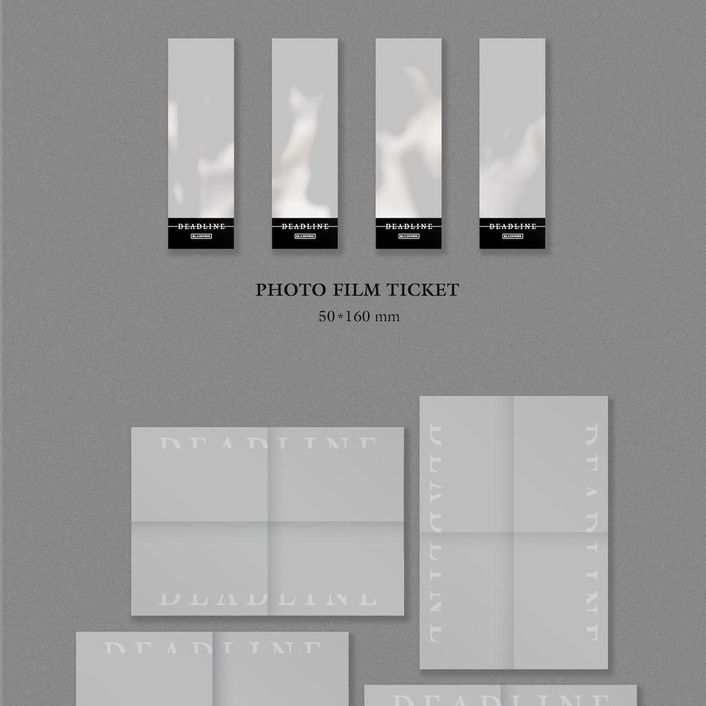 (PRE-ORDER BENEFIT)  BLACKPINK 3rd MINI ALBUM [DEADLINE] SILVER Ver