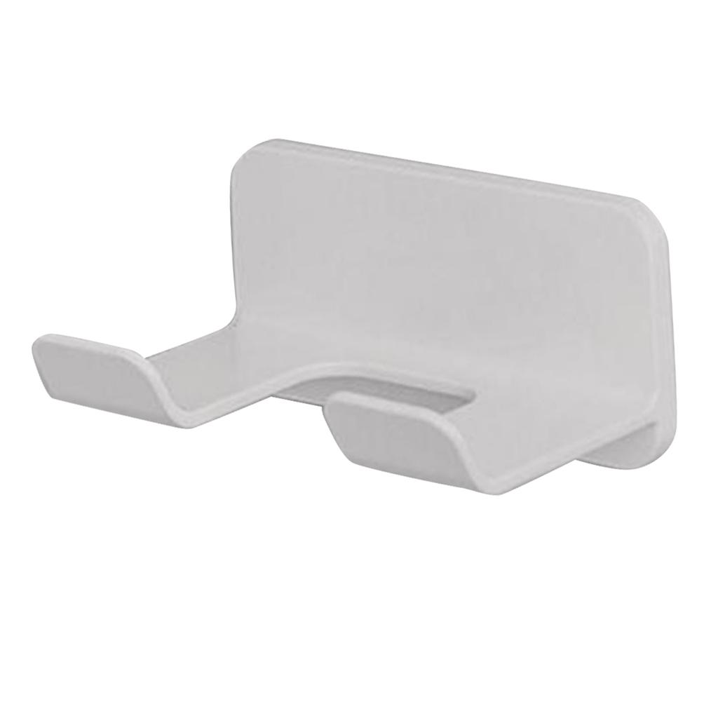 Hair Dryer Rack Wall Mounted Punch Free Resin Japanese Style Design Blow Dryer Holder for Bathroom Shower Room