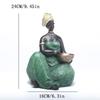 African Women Sculptures Exotic Tribal Lady Figurines Statue Collectible Art Crafts Desktop Ornament Home Office Decors