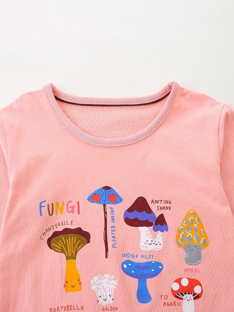 European Style Girls' Autumn Long-Sleeve Printed Pullover