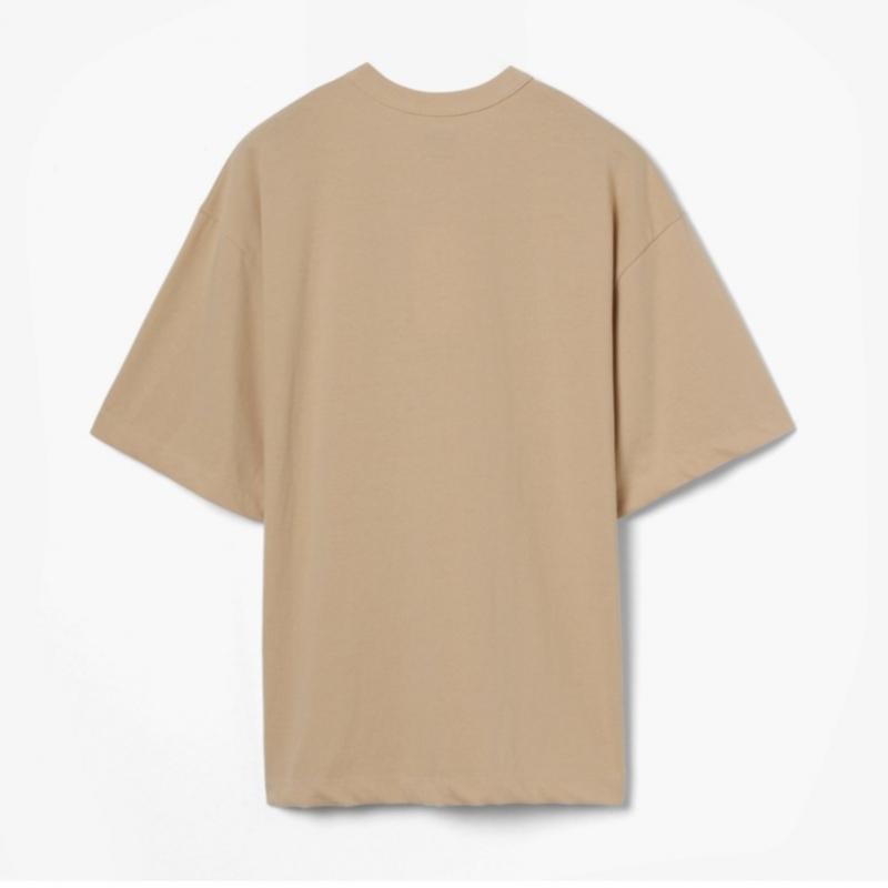 Tbrm Sf MarkeT CoTTon Crewneck T shirT Beige Tbe2m60000a24