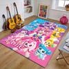 Custom Catch Teenieping Magic Sweethear Mat Personalized Name, Polyester Washable Indoor Entryway Rug, Gift for Christmas, Easter, Thanksgiving Day
