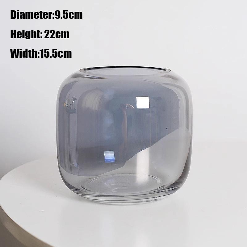 Mikrokrajinná skleněná váza Sukulentní rostlina Terarijní nádoba Květináče pro pěstování sukulentů Domácí dekorace