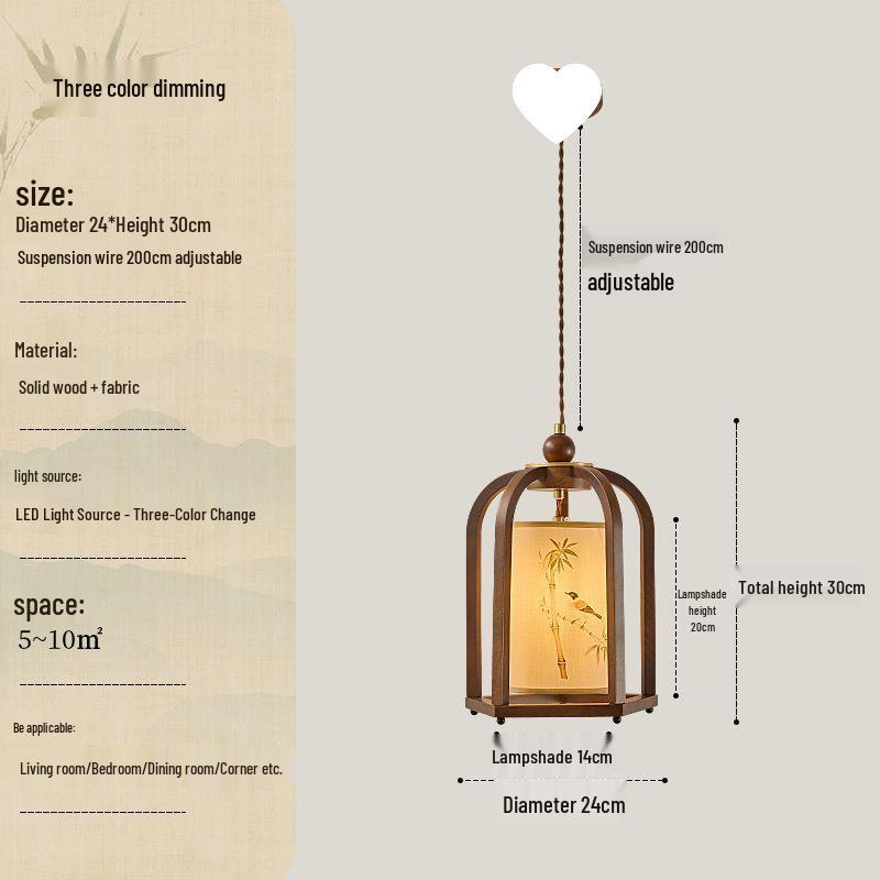 

Люстра в эстетике династии Сун 2025 года в китайском стиле для спальни, гостиной или прихожей