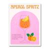 Pink Strawberry Lemon Card Cocktails Drink Posters Retro Canvas Painting Living Room Corridor Wall Art Picture Kitchen Bar Decor