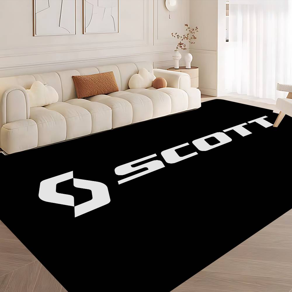 S-ScottS Bike Logo Floor Mat Rectangle Anti-slip Home Soft Badmat Front Door Indoor Outdoor Mat Hotel Decor Mat