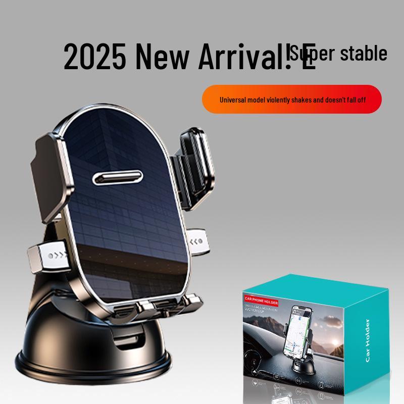 Universal Car Phone Holder 2026 with New Suction Cup for Dashboard and Center Console