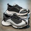Fashion 2025 Autumn New Men's Fashion Niche Design Casual Thick Soled Sports Shoes Mesh Breathable Comfortable Low Top Platform sneakers