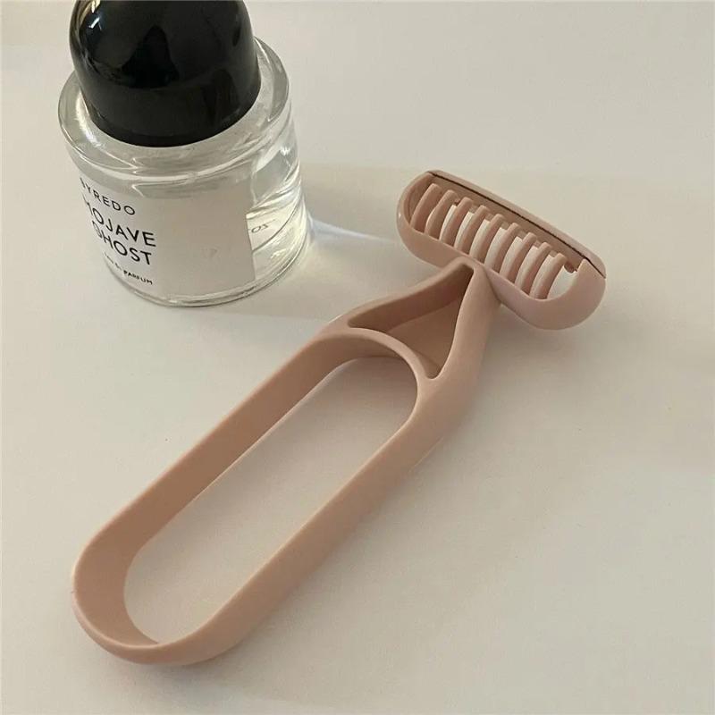 

Несенсорная бритва для волос под мышками, бритва для волос на ногах и под мышками, макро-лезвие для мягкого бритья розовый