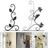 Vintage Wall Hanging Hook Flower Basket Bracket Metal Plant Bracket Garden Planter Hooks