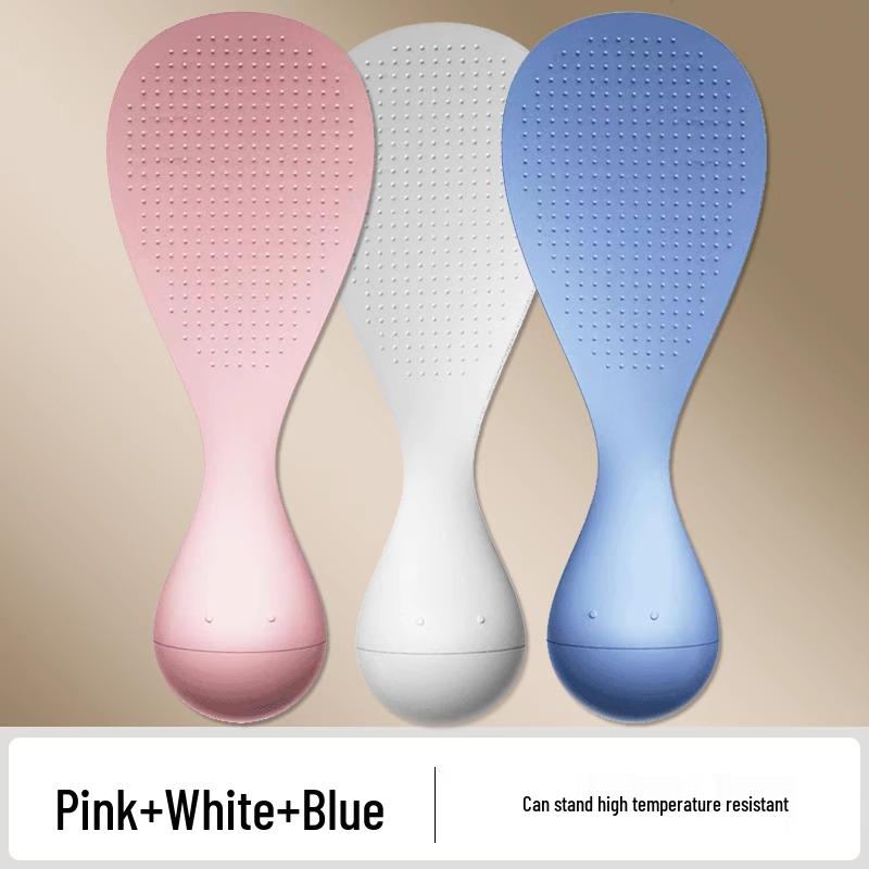 Stehender Antihaft-Silikon-Reislöffel – Leicht zu reinigendes & Topf-freundliches Küchenutensil
