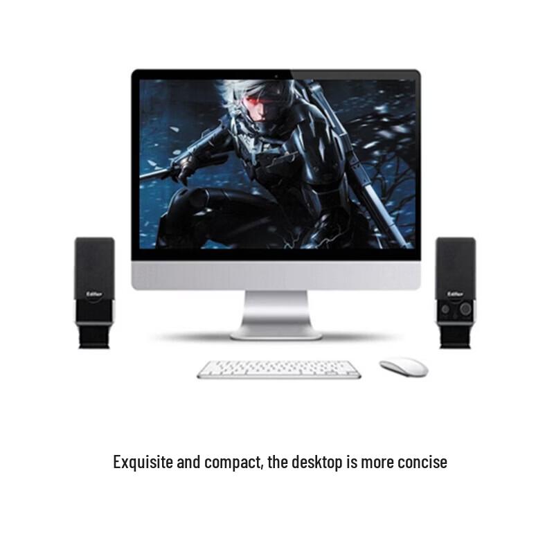 Edifier R10U USB Powered 2.0 Channel Mini Computer Speakers CN Plug (adapter Included)