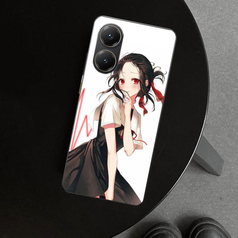 Kaguya Sama Shinomiya Phone Case Cover for Xiaomi Poco X6 X5 X7 Pro F7 Ultra Redmi 15C 15 13C 13 12C 12 10C 10 10A 9C 9A 9T 9 Co