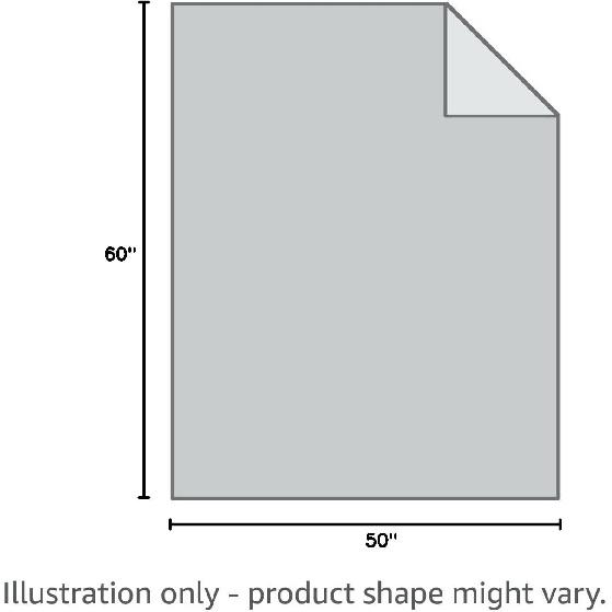 Puppy Paws Dog Lovers Super Soft Throw Blanket - 50x60 Throw Blanket for Bedroom, Living Room, Spring Time, Holidays, Kids, Babies, Adults & Decor,