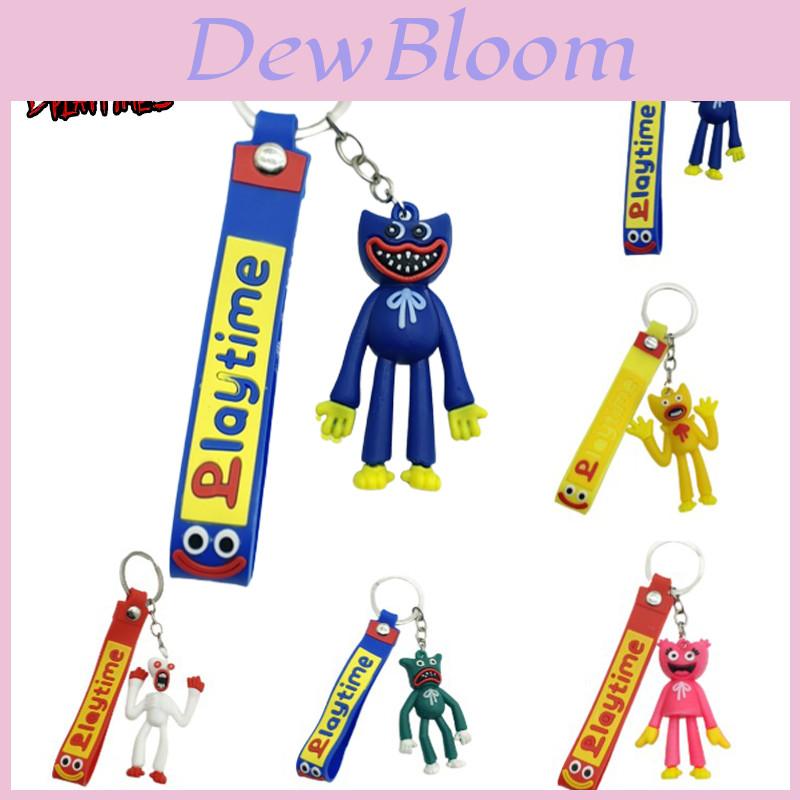 Cute Poppy Playtime Keychain Toy Huggy Wuggy Doll Pendant Bag Charm For Kids
