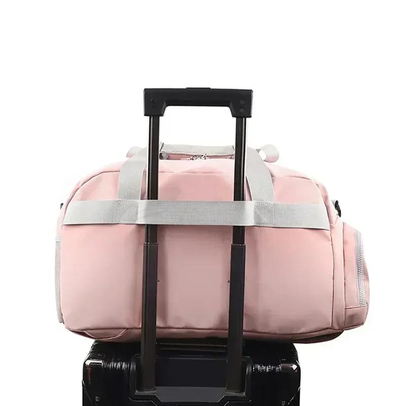 Large Capacity Outdoor Travel Luggage Bag Shoulder Handbag Gym Sports Bags Men Women Waterproof Fitness Training Backpacks