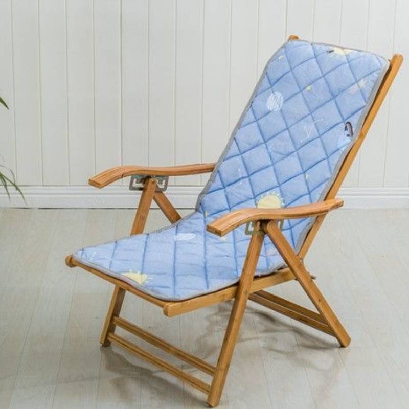 Cuscino per poltrona da ufficio con imbottitura spessa in cotone per sedie relax e comfort invernale