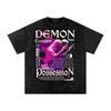 Demon Possession | Snow Washed Oversized Cotton T-Shirt and Kids Shirt