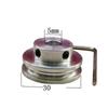 Aluminum alloy single groove pulley 20/30/40mm Small motor pulley drive wheel