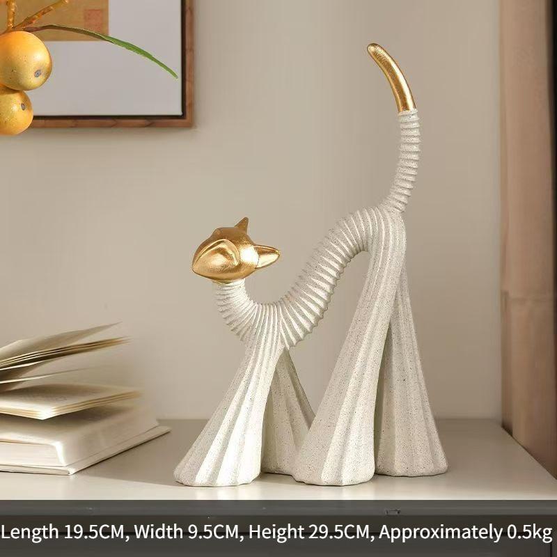 Минималистичный скандинавский Высококачественный Нишевый Декор Винный Шкаф Современный Мягкий Декор Комнаты Домашний Декор Креативный Элегантный Кошка Поделки