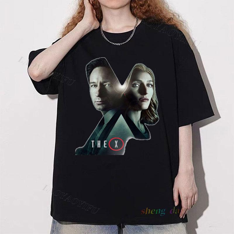 Hot Sale Movie Secret The X Files I Want To Believe Tshirt Cheap Polyester ONeck Streetwear Unisex Unisex Unisex Gothic Clothes