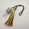 Ethnic Style Colorful Tassel Pendant Keychain Boho Handbag Charms Car Hanging Ornament for Girls Accessories