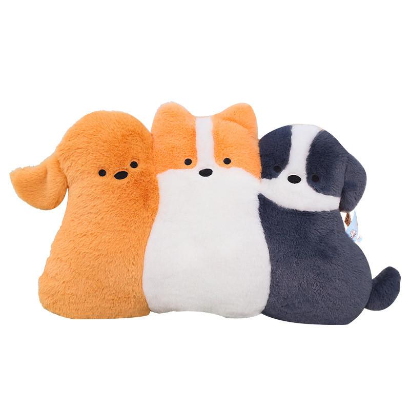 Animal Plush Toy Pillow Set With Polyester Fiber Filling For Home Decor And Napping