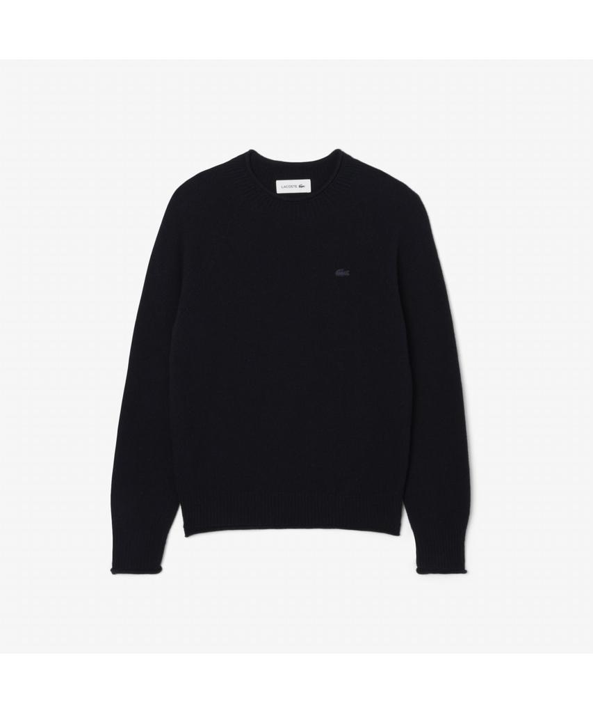 LACOSTE Women'S Carded Wool Crew Neck Sweater Af4160-55N 166