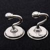 2pcs Vintage Curtain Metal Hooks Pommel Wall Mounted Tieback Wall Hooks Zinc Alloy Practical Curtain Holdbacks
