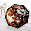1pc Tiger Head Automatic Opening/closing Umbrella with Auto Open/Close, Windproof, Foldable Sunshade yy250811181